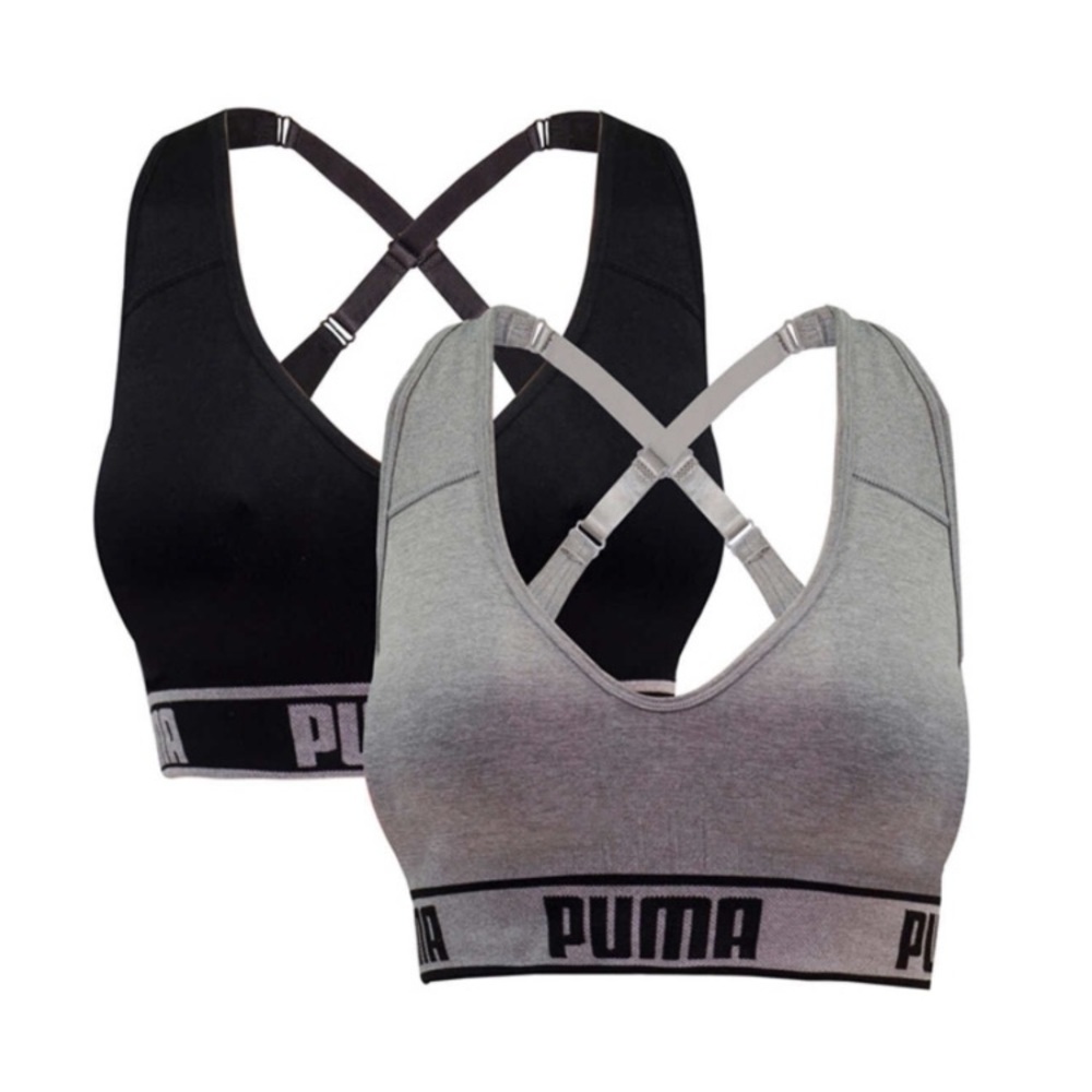 NEW Puma Seamless Sports Bra 2-pack